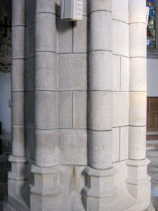 Entretien de pierres de l'église Saint Mathieu à Quimper