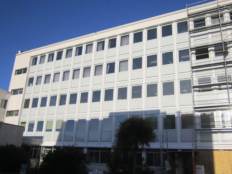 Ravalement de lycée à Lorient