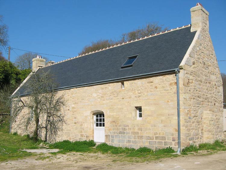 maconnerie maison ancienne à plogastel