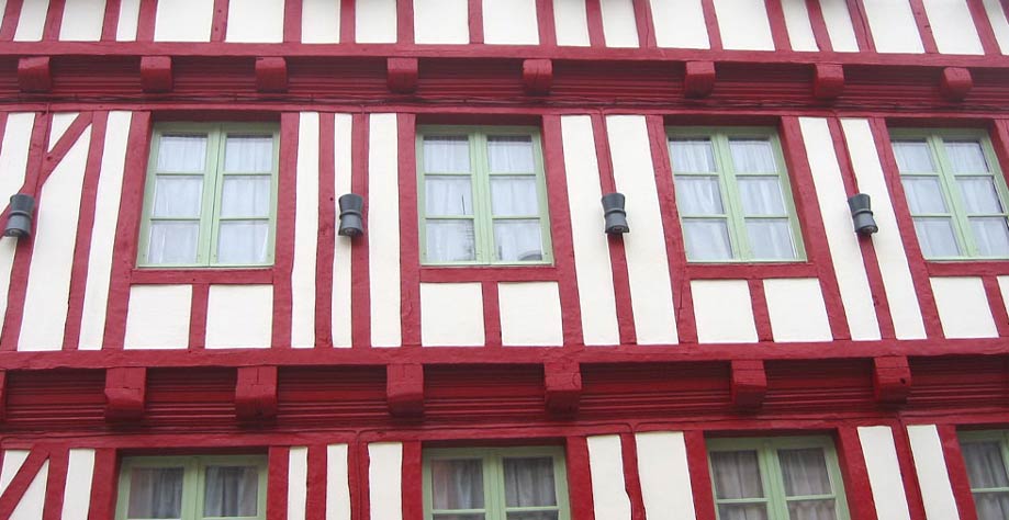 peinture de façade ancienne
