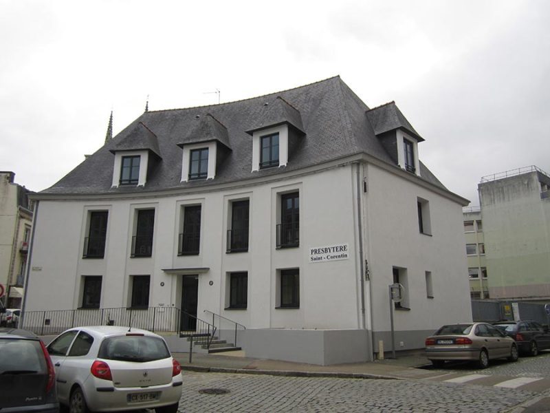 Isolation thermique par l'extérieur du presbytère de Quimper