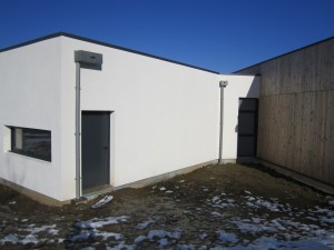 isolation de façade de l'école de Coray