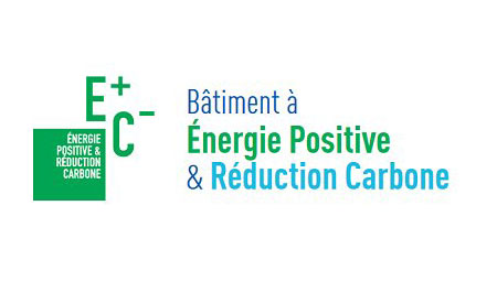 logo label E+C-