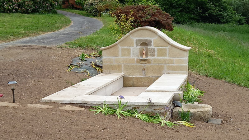 rénovation de fontaine