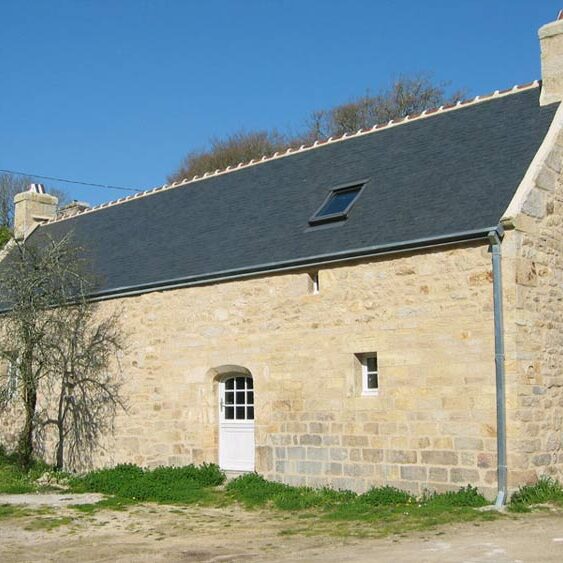 maconnerie maison ancienne à plogastel